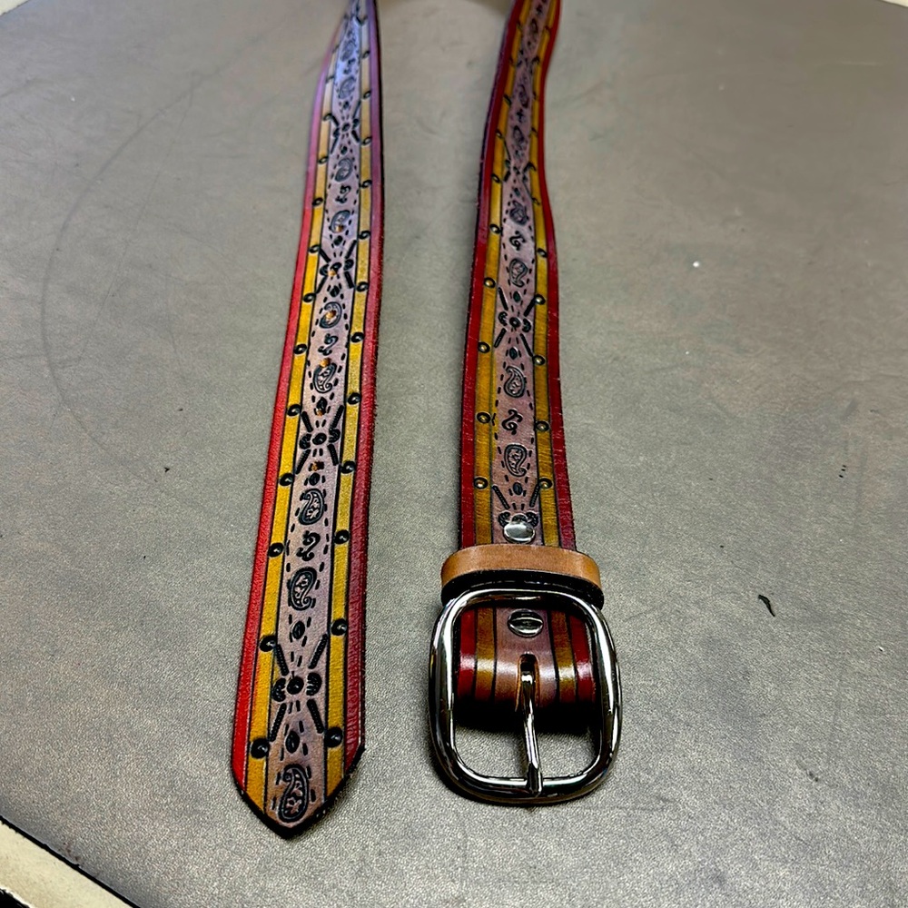 Hand made belt